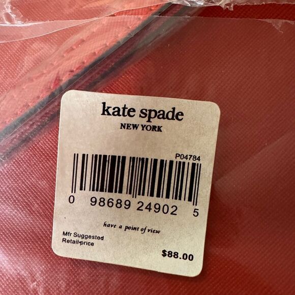 Kate Spade red wristlet - Picture 8 of 8